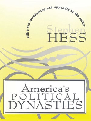 cover image of America's Political Dynasties
